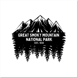 Great Smoky Mountain National Park Posters and Art